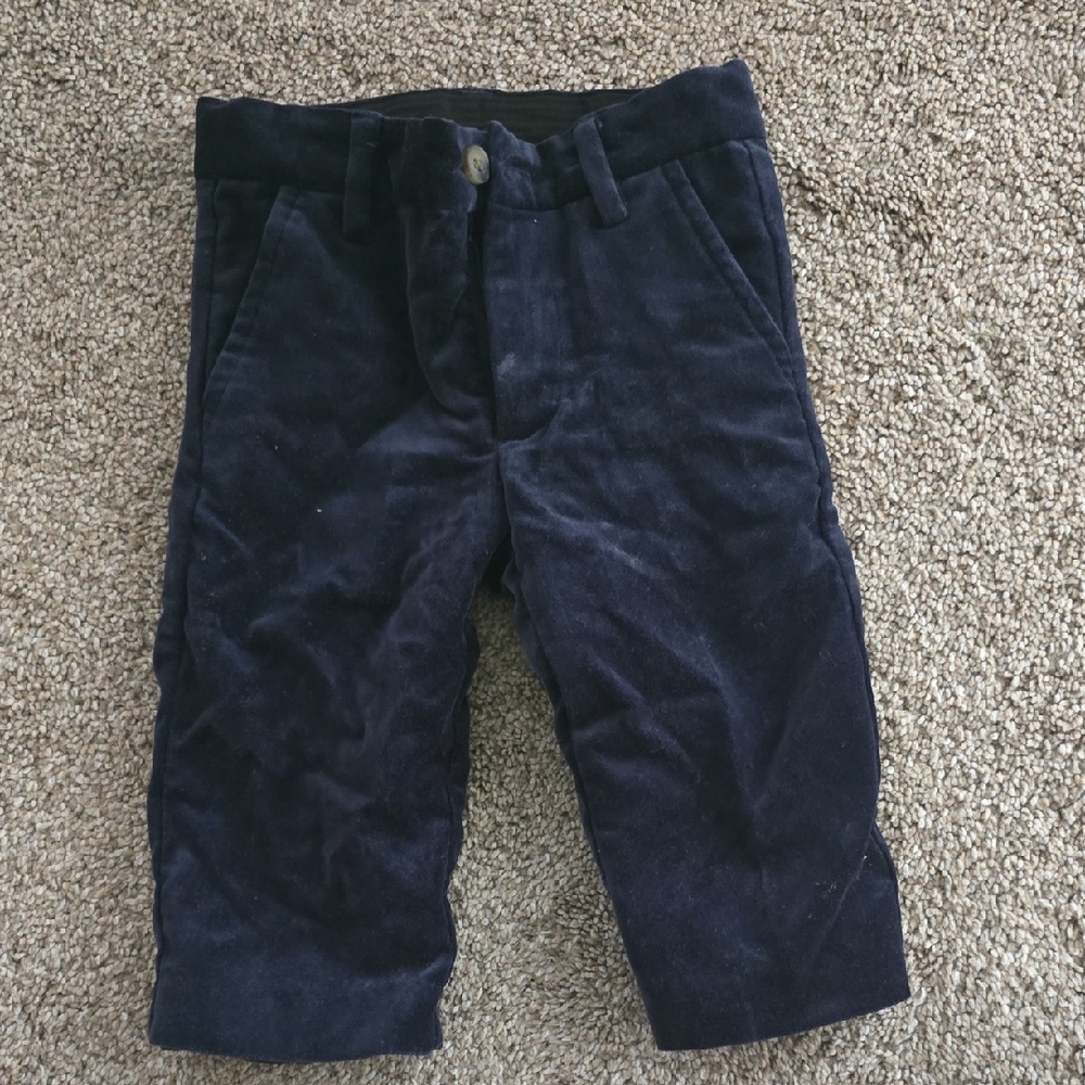 Blue Velvet Janie And Jack Pants 12 Months Worn Once
